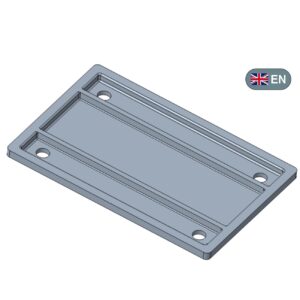 Lid with fixing holes