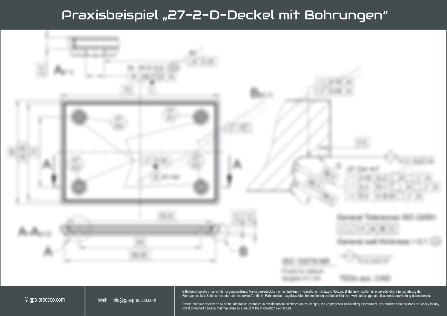 Deckel mit Bohrungen – Bild 4